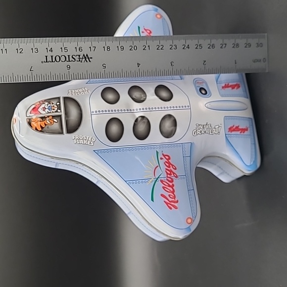 Kellogg's Collectible Tony the Tiger Space Shuttle "They're Great!" Tin - Picture 2 of 7